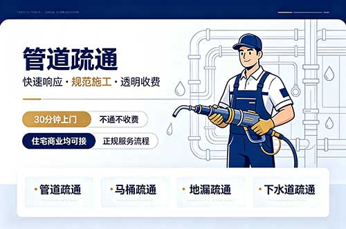 潮州管道疏通